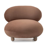 Bristol Point Saddle Brown Accent Chair