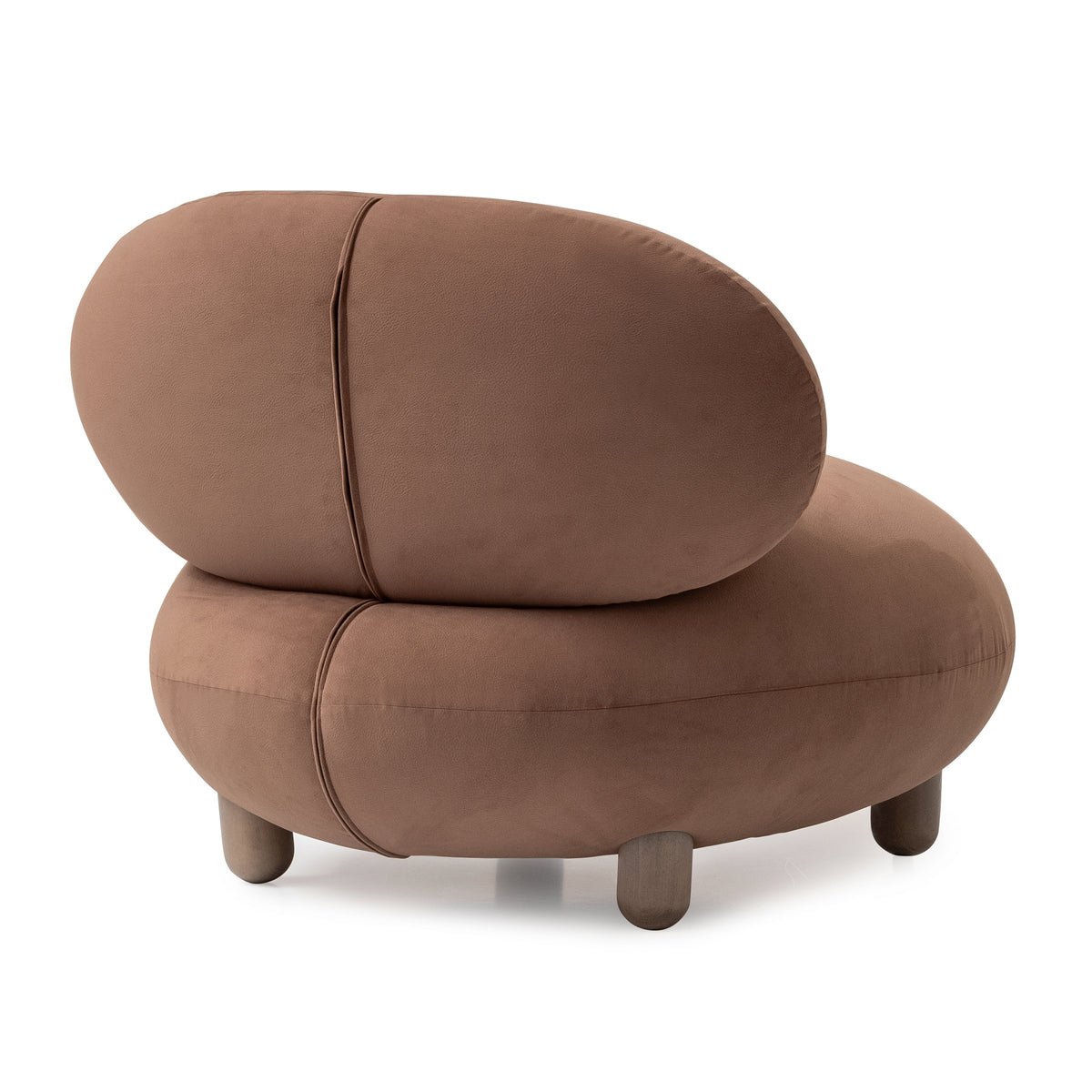 Bristol Point Saddle Brown Accent Chair