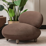 Bristol Point Saddle Brown Accent Chair