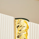 Lisbon Silken Matte Cream Console Table