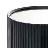 Lisbon Silken Matte Black Console Table