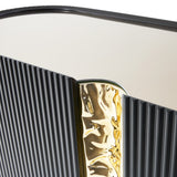 Lisbon Silken Matte Black Console Table