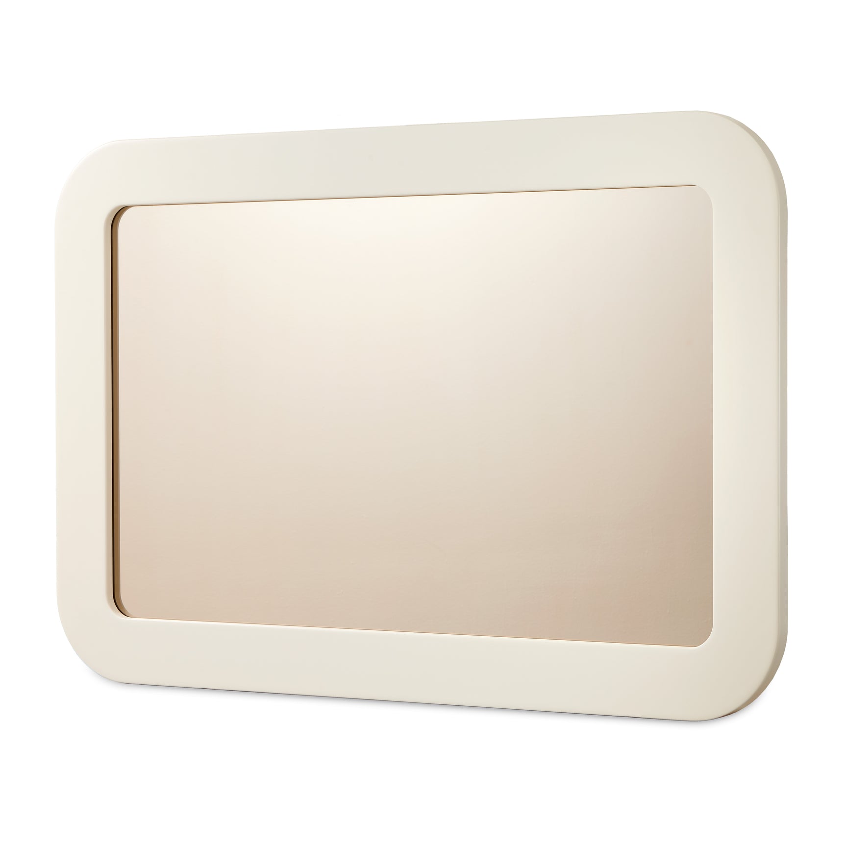 Lisbon Silken Matte Cream Wall Mirror