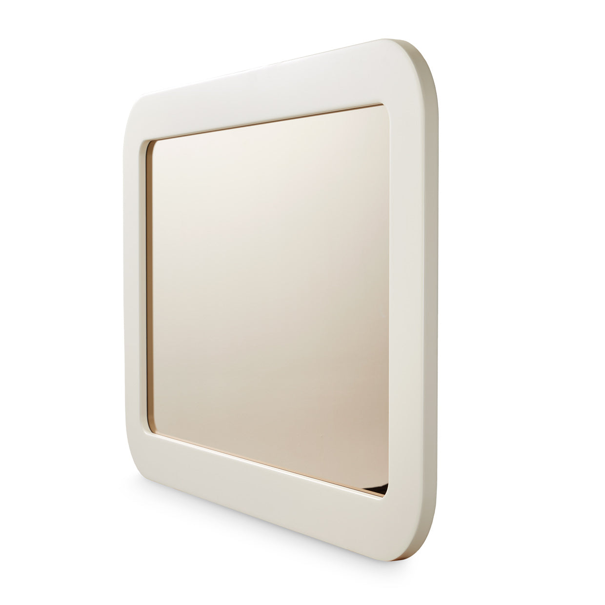 Lisbon Silken Matte Cream Wall Mirror