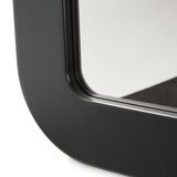 Lisbon Silken Matte Black Wall Mirror