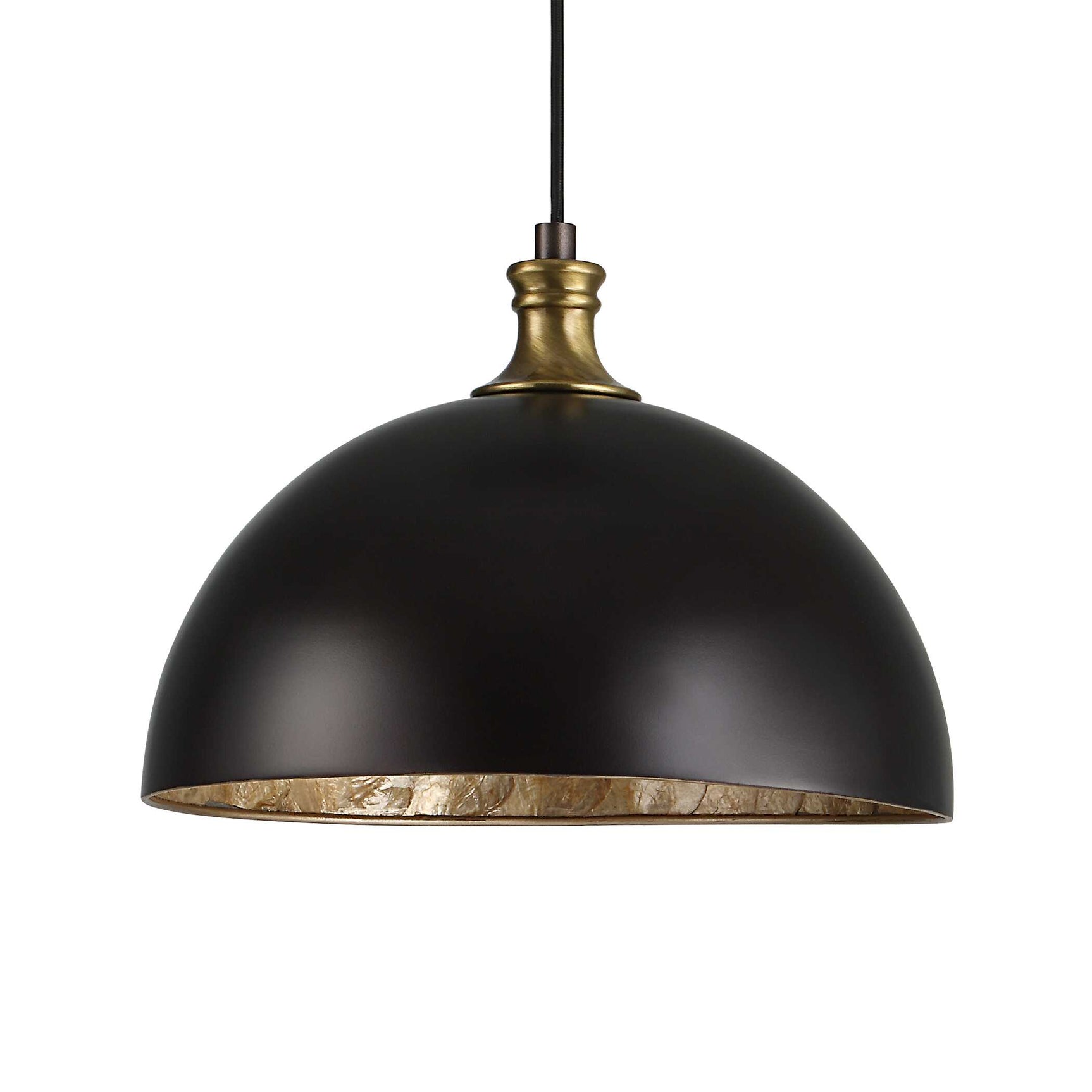 Placuna Bronze 1 Light Pendant