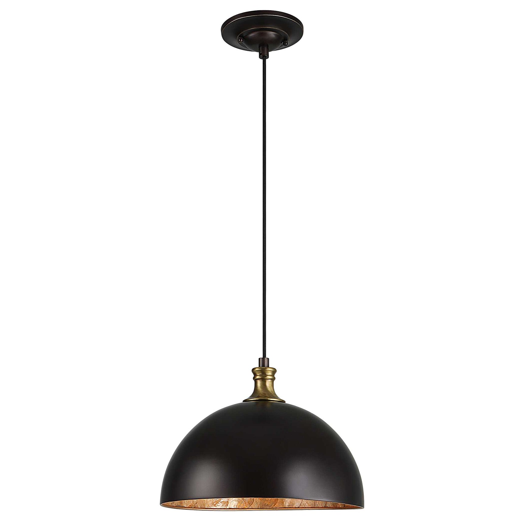 Placuna Bronze 1 Light Pendant