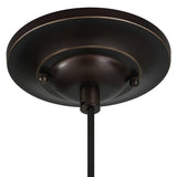 Placuna Bronze 1 Light Pendant