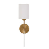 Awyr Brass 1 Light Sconce