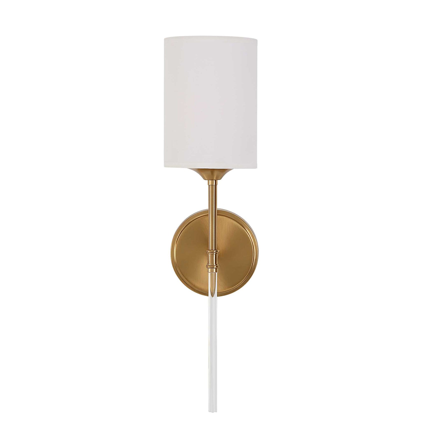 Awyr Brass 1 Light Sconce