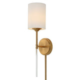 Awyr Brass 1 Light Sconce