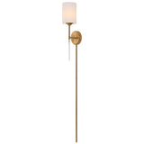 Awyr Brass 1 Light Sconce