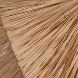 Bend Brass 1 Light Raffia Pendant