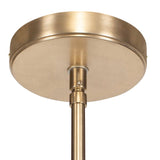 Hestia Brass 1 Light Natural Rope Pendant