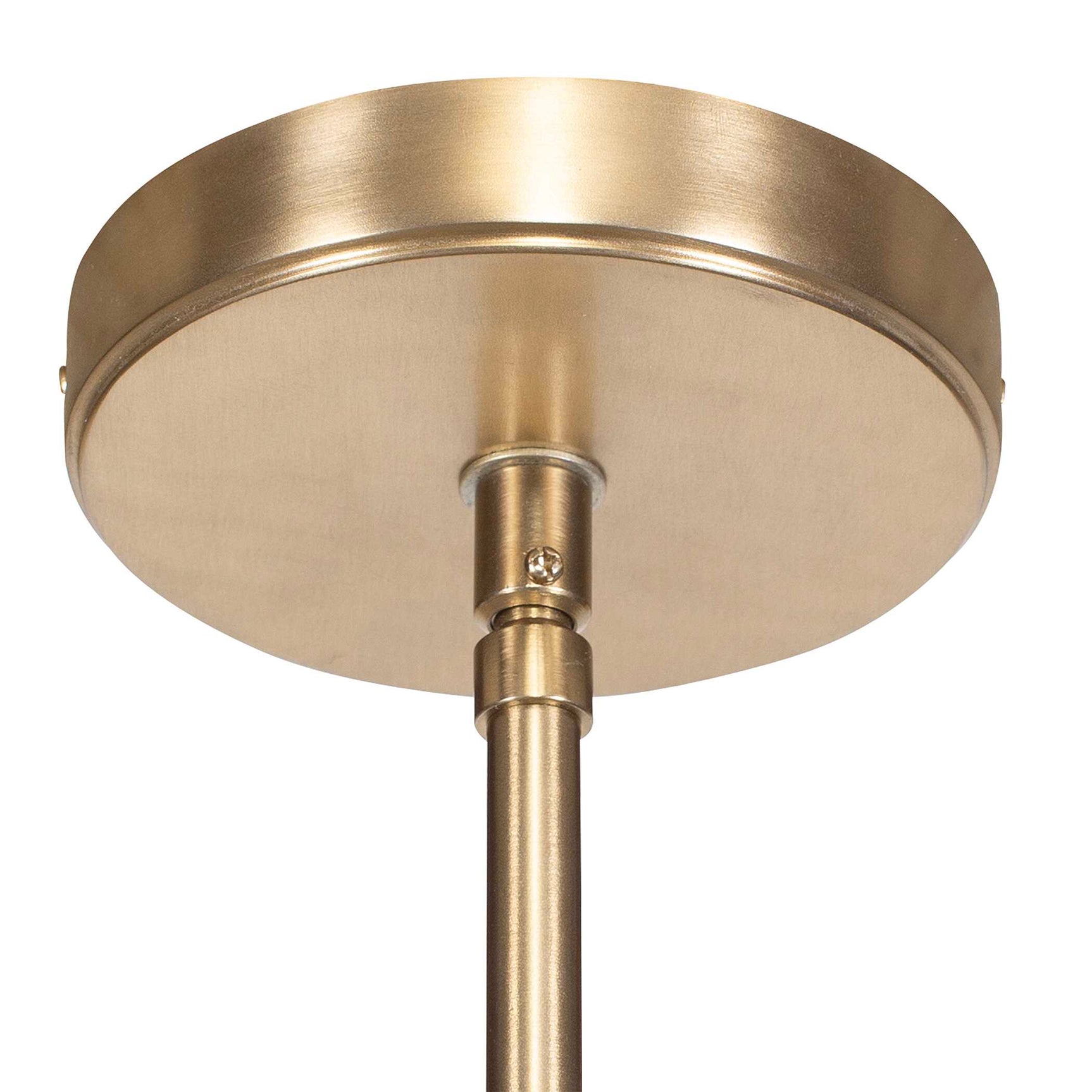 Hestia Brass 1 Light Natural Rope Pendant