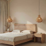 Hestia Brass 1 Light Natural Rope Pendant