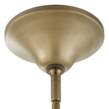 Biddeford White 5 Light Beaded Pendant