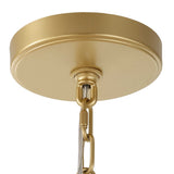 Macrame Gold 4 Light Rope Pendant