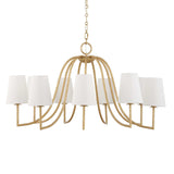 Seville Gold 9 Light Chandelier