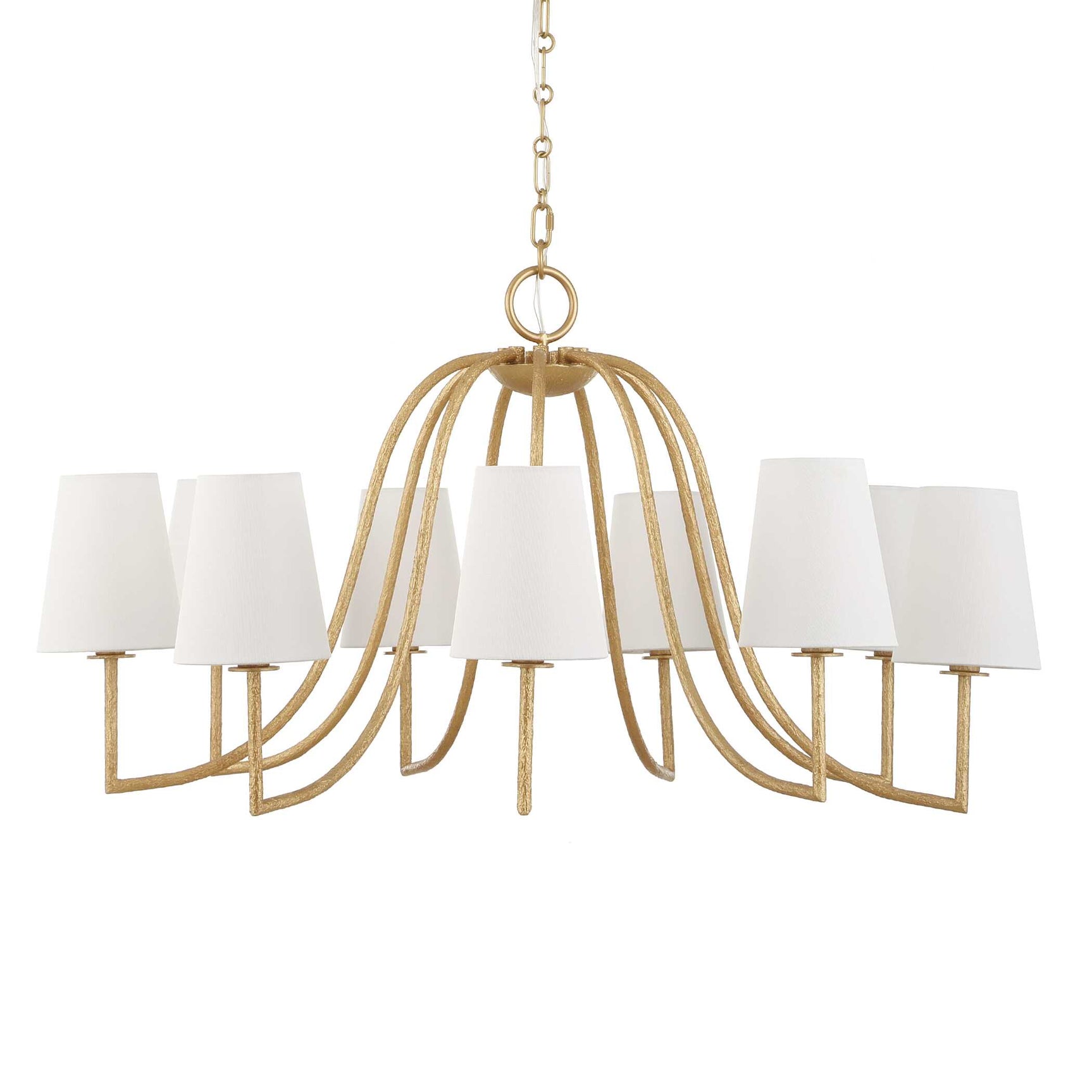 Seville Gold 9 Light Chandelier