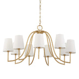 Seville Gold 9 Light Chandelier