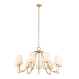 Seville Gold 9 Light Chandelier