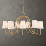 Seville Gold 9 Light Chandelier