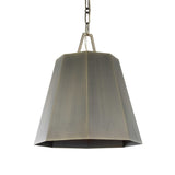 Granada Brass 1 Light Hexagon Pendant