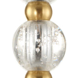 Ripple Frost 1 Light Glass Pendant