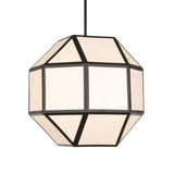 Hoi An Black 4 Light Geometric Chandelier