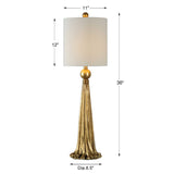 Paravani Metallic Gold Lamp