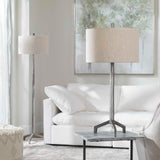 Ivor Black/Brown Cast Iron Lamp
