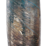 Olesya Bronze Swirl Glass Table Lamp