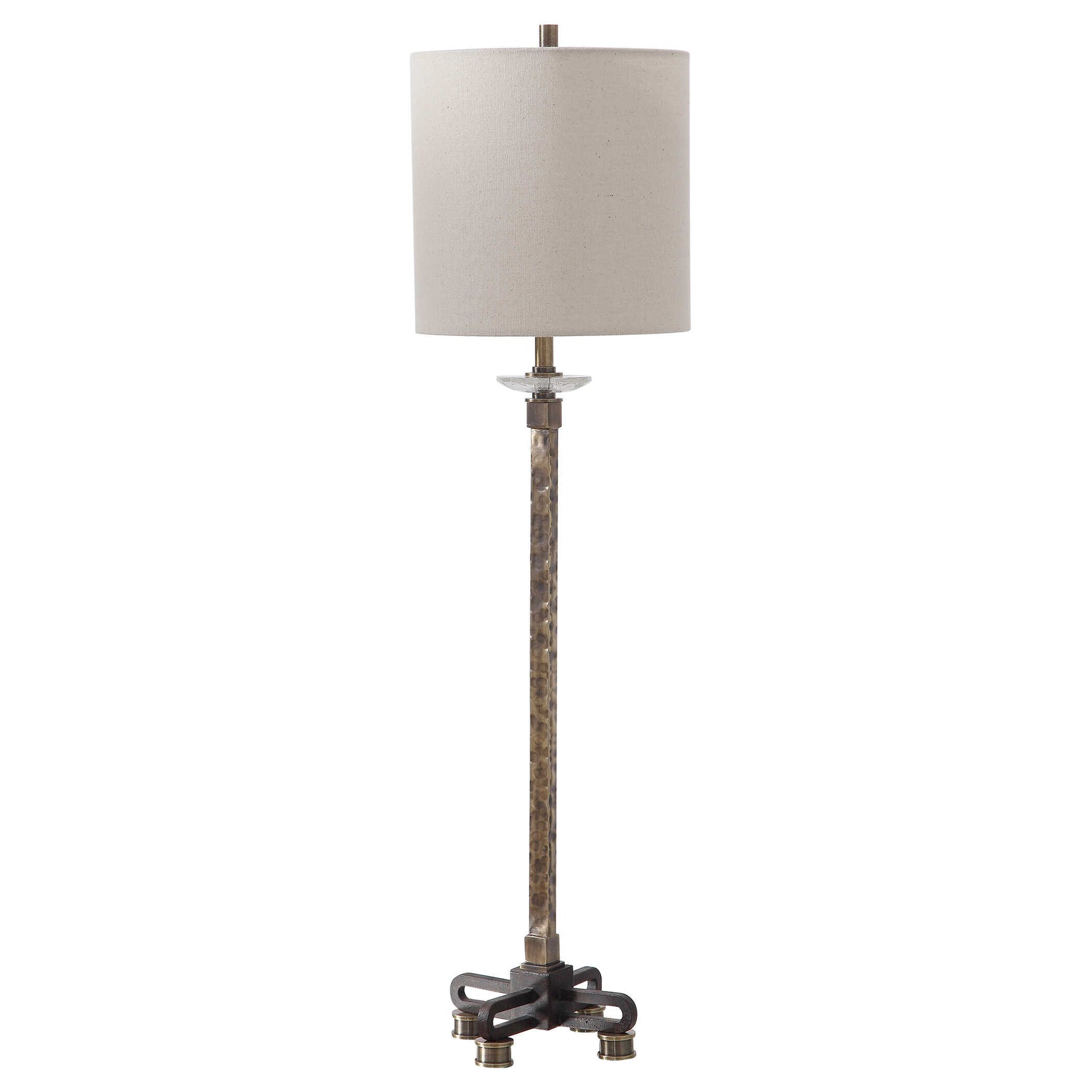 Parnell Brass/Bronze Industrial Buffet Lamp
