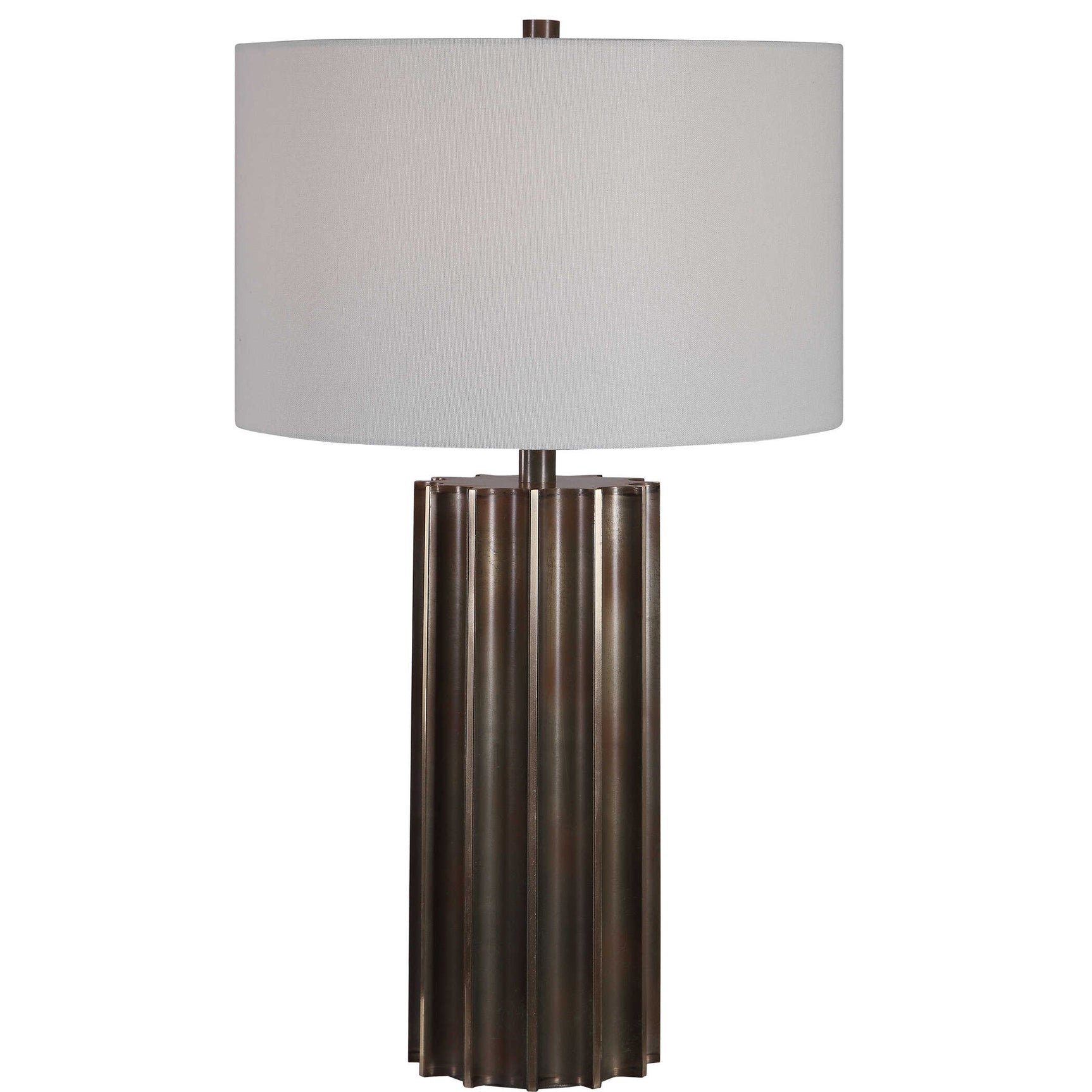 Khalio Gunmetal Table Lamp