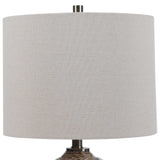 Lagos Brown Rustic Table Lamp