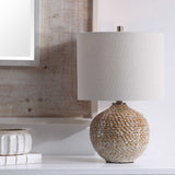 Lagos Brown Rustic Table Lamp