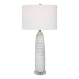 Levadia Matte White Table Lamp