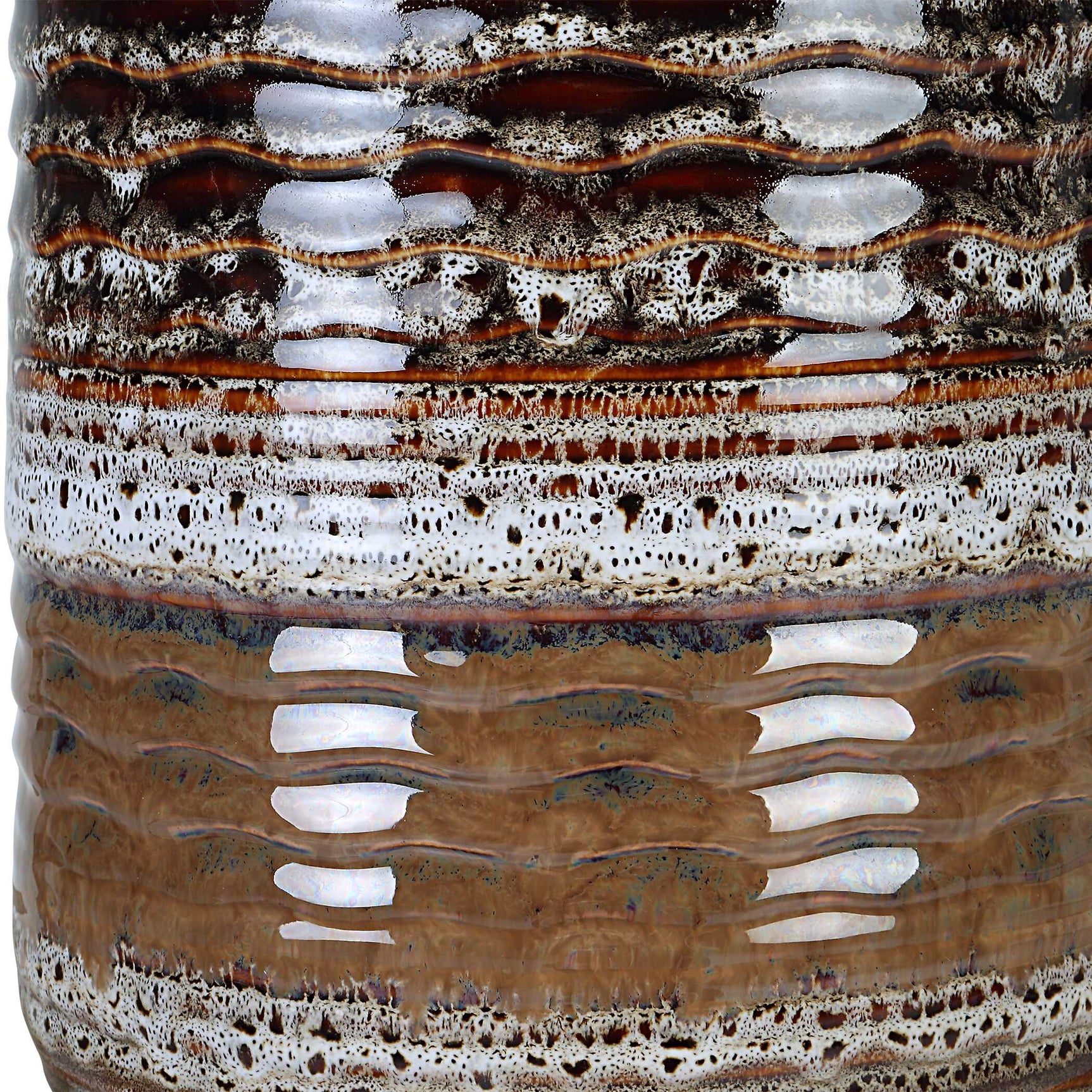 Roan Artesian Black/Brown/White Table Lamp