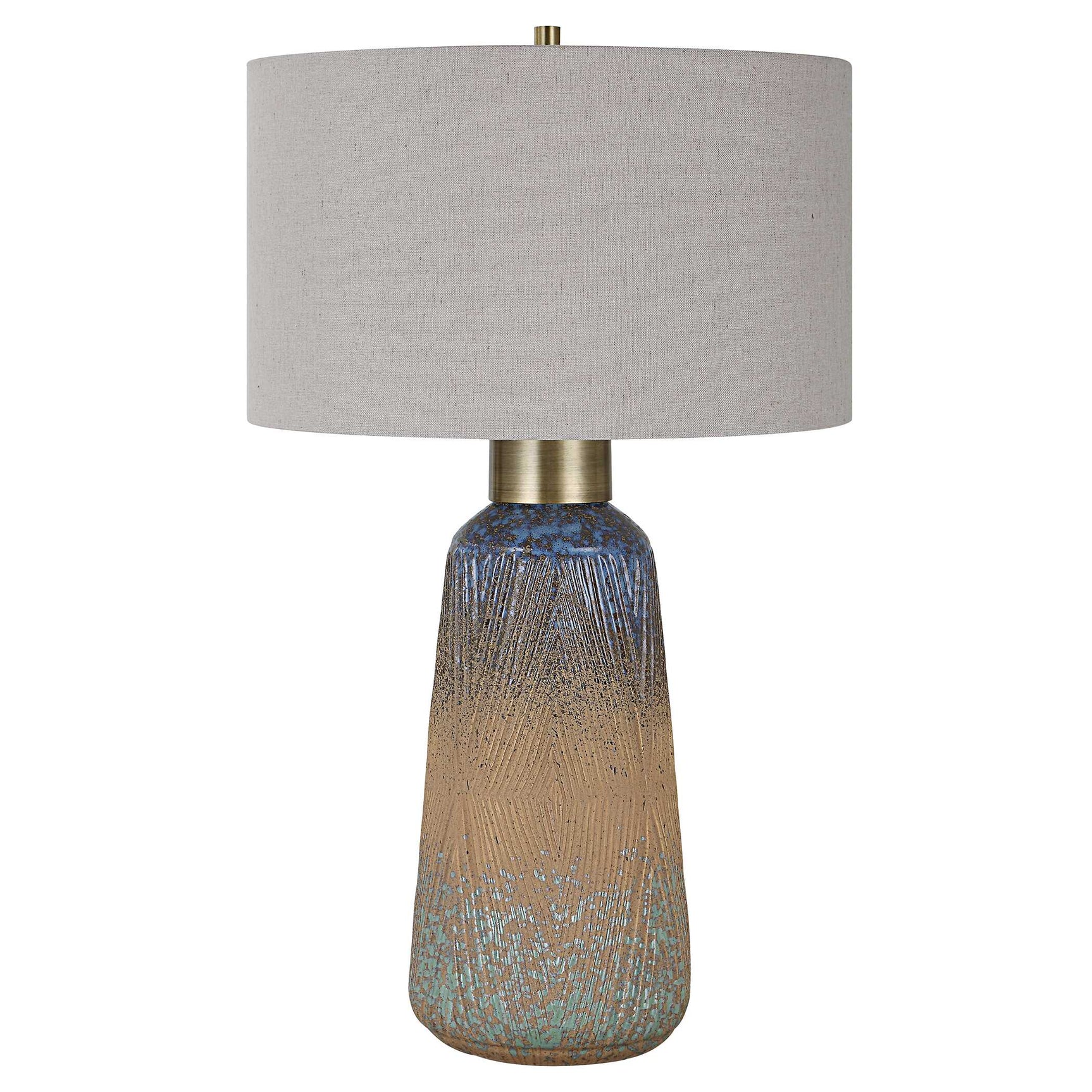 Western Sky Multicolor Ceramic Table Lamp