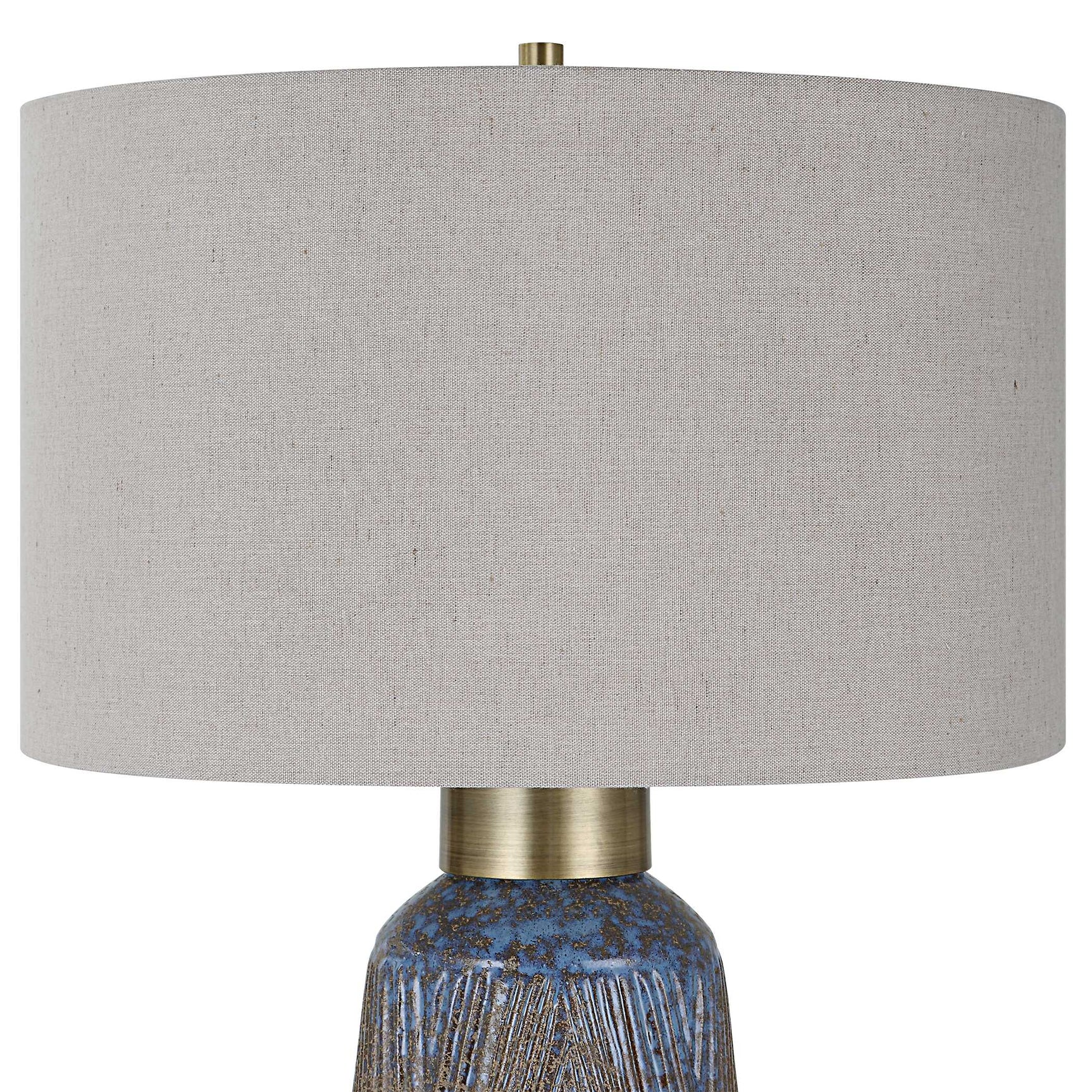 Western Sky Multicolor Ceramic Table Lamp