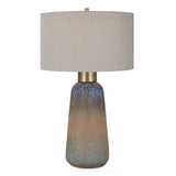Western Sky Multicolor Ceramic Table Lamp