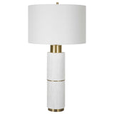 Ruse Whitewashed Table Lamp