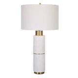 Ruse Whitewashed Table Lamp