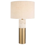 Gravitas Brass Elegant & Stone Lamp