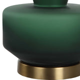 Trentino Dark Emerald Green Table Lamp