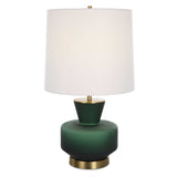Trentino Dark Emerald Green Table Lamp
