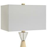 Arete Brass Modern Table Lamp