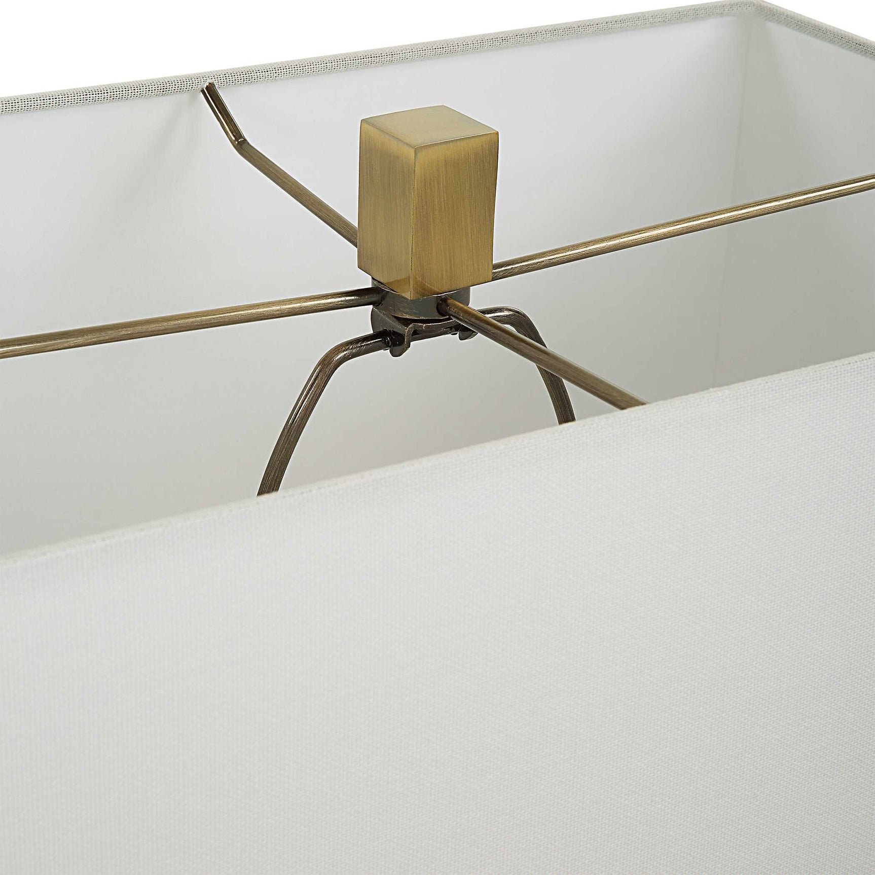 Arete Brass Modern Table Lamp