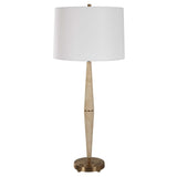 Palu Brown Travertine Table Lamp
